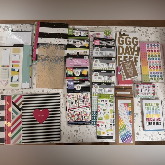 The Happy Planner Other - Happy Planner, MAMBi, and Recollections Planner Stickers and Accessories